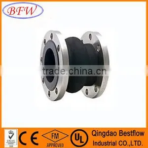 Double Sphere Expansion Flexible Rubber Joint Flange Type thumbnail-1