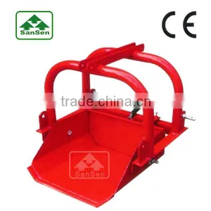 30" Reversible Dirt Scoop for Compact Tractors ,Agriculture Machinery Tipping Transport Scoop thumbnail-1