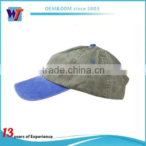 China Supplier Customize Washed Cotton Baseball Caps thumbnail-3