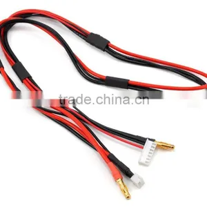 2S To 4mm Male Bullet Banana Plug With 6S Adapter RC Receiver Balance Charge Lead thumbnail-1