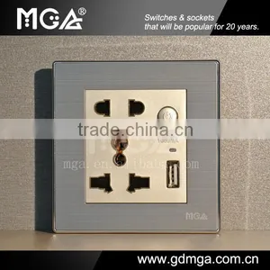 Sockets With USB & Electrical Socket USB 220V & USB Wall Plug thumbnail-1