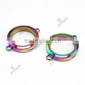 Alloy Rainbow Color Magnets Open Story Charms Lockets Girl Gifts (RLE-51024) thumbnail-5