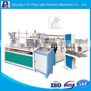 Toilet Tissue Rewinder / Toilet Paper Roll Machine thumbnail-2