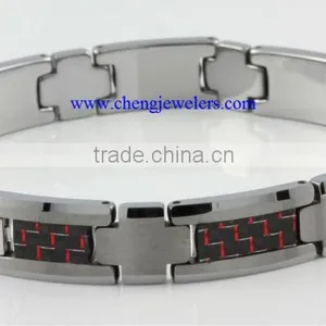 High Quality Opal Inlad Tungsten Bracelets thumbnail-2