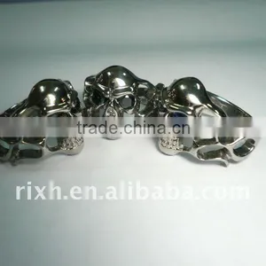 Titanium Skull Engagement Ring thumbnail-1