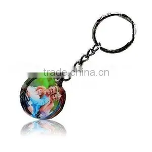 2016 Beautiful Photo Crystal Keychain for Family thumbnail-1