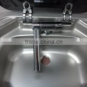The Global First Model of Full Copper Folding Kitchen Faucet Tap GR-S010 thumbnail-3