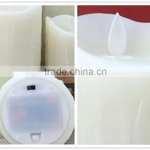 Real Paraffin Wax Flickering LED Flameless Candle, LED Candle Light, Led Candle Bulb thumbnail-6