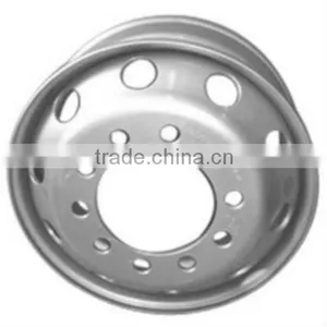 22.5'' Silver Steel Wheel Rim for Truck thumbnail-1
