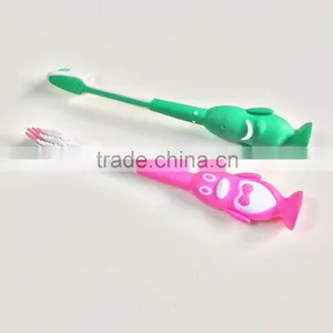 OEM Best Selling China Wholesale Oem Kids Toothbrush With Suction Cup thumbnail-1