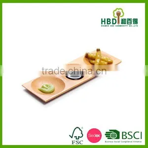 Hot New Products for 2016 Bamboo Mini Serving Tray,sauce Tray Wholesale thumbnail-1
