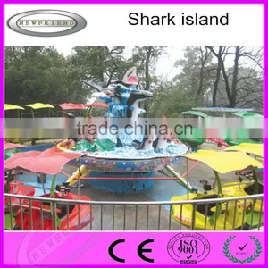 Hot Sale New Product Shooting Water Shark Island Battle for Kids Rides thumbnail-3