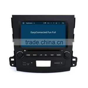 8" Android 5.1.1 Car PC GPS for Mitsubishi Outlander 2007-2011 Quad Core 16GB Radio RDS BT 3G Wifi Wholesale Factory thumbnail-1