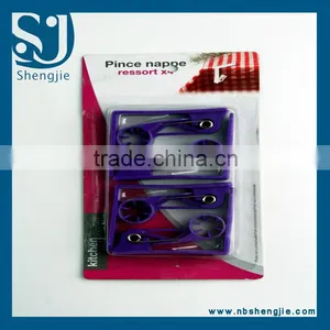 Trade Assurance Plastic Table Cloth Clip Tablecloth Clips 4pcs Table Cloth Clamps Kitchen Tool/Colorful Tablecloth Clip thumbnail-1