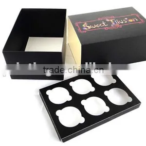 Folding Cupcake Box for Cake Sale / Folding Paper Cupcake Box / Handmade Folding Cupcake Box thumbnail-2