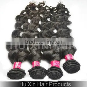 Wholesale Virgin Malaysian Clip in Hair Extensions Natural Wave Human Hair thumbnail-1