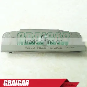 J34 7 Piece Fillet Weld Set Gage Gauge Welding Inspection Test Ulnar MM & Inch MG11 thumbnail-4