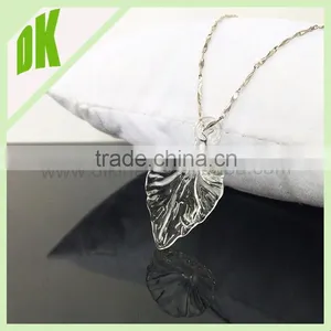 Jewelry Findings,DIY Accessories----- Key Pendant Charm \ Pair Pendants for Friends @ Leave Glass Pair Pendants Best Friend thumbnail-1