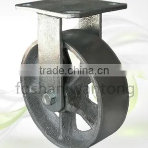 4 Inch To 8 Inch Industrial Hardware Cast Iron Caster thumbnail-1