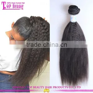 Virgin Peruvian Hair Unprocessed Wholesale Virgin Peruvian Hair Bundles 6A 7A 8A Grade Yaki Straight Hair Peruvian thumbnail-1
