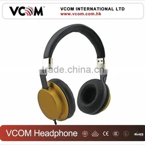 VCOM Metal Shell Classic DJ Headphones for Music With Super Bass Sound thumbnail-3