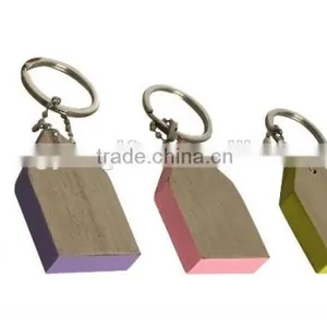Wooden Keychain for Promtion Gifts and Decoration thumbnail-1