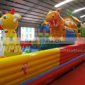 Best Quality Durable Amusement Sport Games Inflatables Fun City With CE EN71 Approved for Outdoor Use thumbnail-3