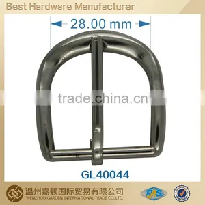 White Shoe Pin Buckle, Small Belt Buckle thumbnail-1
