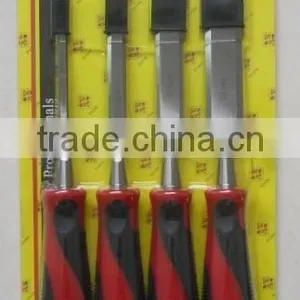 Hot Sales and Standard Length SHAV401 4PCS Wood Chisel Set thumbnail-1