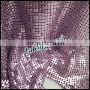 Anping Lutong Mesh Metallic Sequined Fabric/metallic Sequin/metal Sequins thumbnail-5