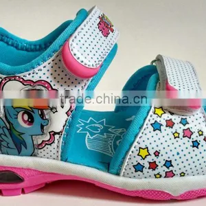 X17017 2016 Wholesale Girls pu Sandals Children Sandals thumbnail-1