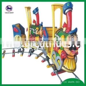 Theme Park Pirate Train Electric Kids Cartoon Track Train thumbnail-1