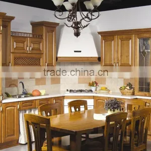 High-end Luxury Cupboard Kitchen Cabinets Solid Wood thumbnail-3