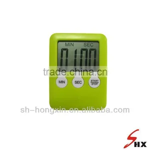 Tiny MP3 Type Portable Green Color LCD Digital Timer 99 MIN 59 SEC With Magnet thumbnail-1