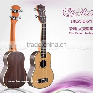 China Cheap High Quality 21" Ukuele Wholesale Wooden UKuele thumbnail-1
