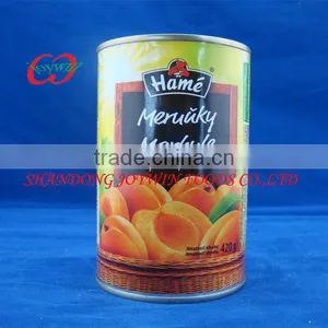 A10 Canned Fruit Canned Apricots in Light Syrup 3kg thumbnail-1