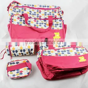 2016 Hot Sale Portable 5 Pcs Best Baby Bag Set Mummy Bags thumbnail-2