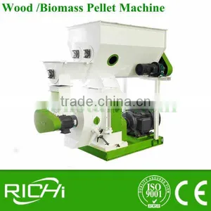 Hot Selling 1-1.5 T/h Ring Die Rice Husk Pellet Mill Machines Price thumbnail-6
