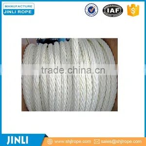8 Strand Polypropylene Polyester Mixed Mooring Rope thumbnail-3