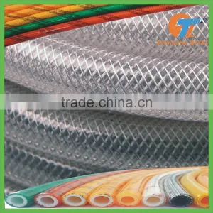 Pvc Flexible Braided Fiber Strengthen Soft Water Hose thumbnail-1