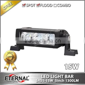 5in 15W Mini Led Light Bar Marine Boat Yatch Motorsports Steamership Liner Led Work Light thumbnail-1
