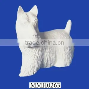Decorative Unpainted Bisque Animal thumbnail-1