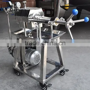 Popular Sanitary Stainless Steel Plate and Frame Filter Press thumbnail-1
