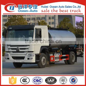 NEW Howo Brand 10cubic Meter Intelligent Asphalt Distributor Truck With Half Intelligent Machine for Sale thumbnail-1