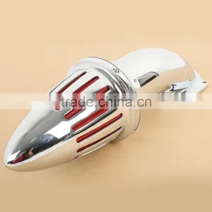 Chrome Aluminum Air Cleaner Kits Intake Filter for Honda VTX1300 VTX 1300 86-12 90 91 thumbnail-4