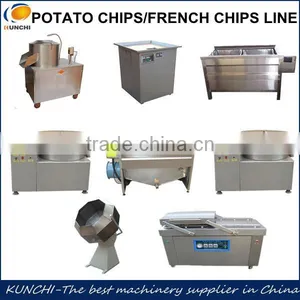 Hot-sale Semi-automatic /full Automatic French Fries /potato Chips Production Line thumbnail-1