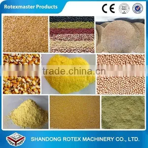 Mini Animal Feed Grinding Machine , Corn Powder Hammer Mill thumbnail-5