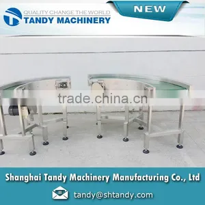 Profession Food Packaging Curve Belt Conveyor thumbnail-1