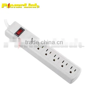 H80161 UL/CUL 6 Outlet Power Strip With Surge Protectors thumbnail-1