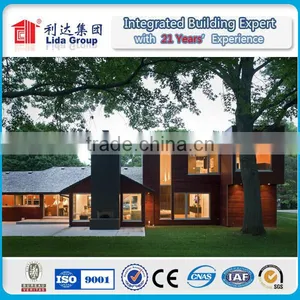 Luxury Anti-seismic Light Steel Prefab House Prefabricated Villa thumbnail-4
